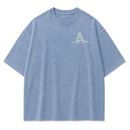 Cool Rocks Explorer Washed Print Tee