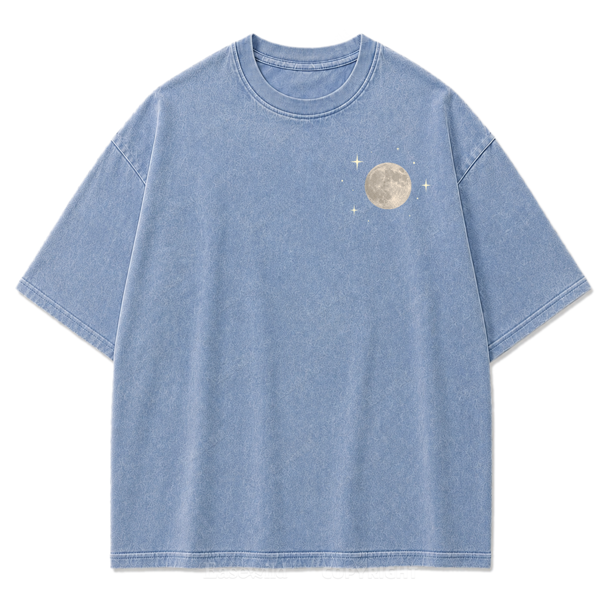 Moonlit Wilderness Washed Print Tee