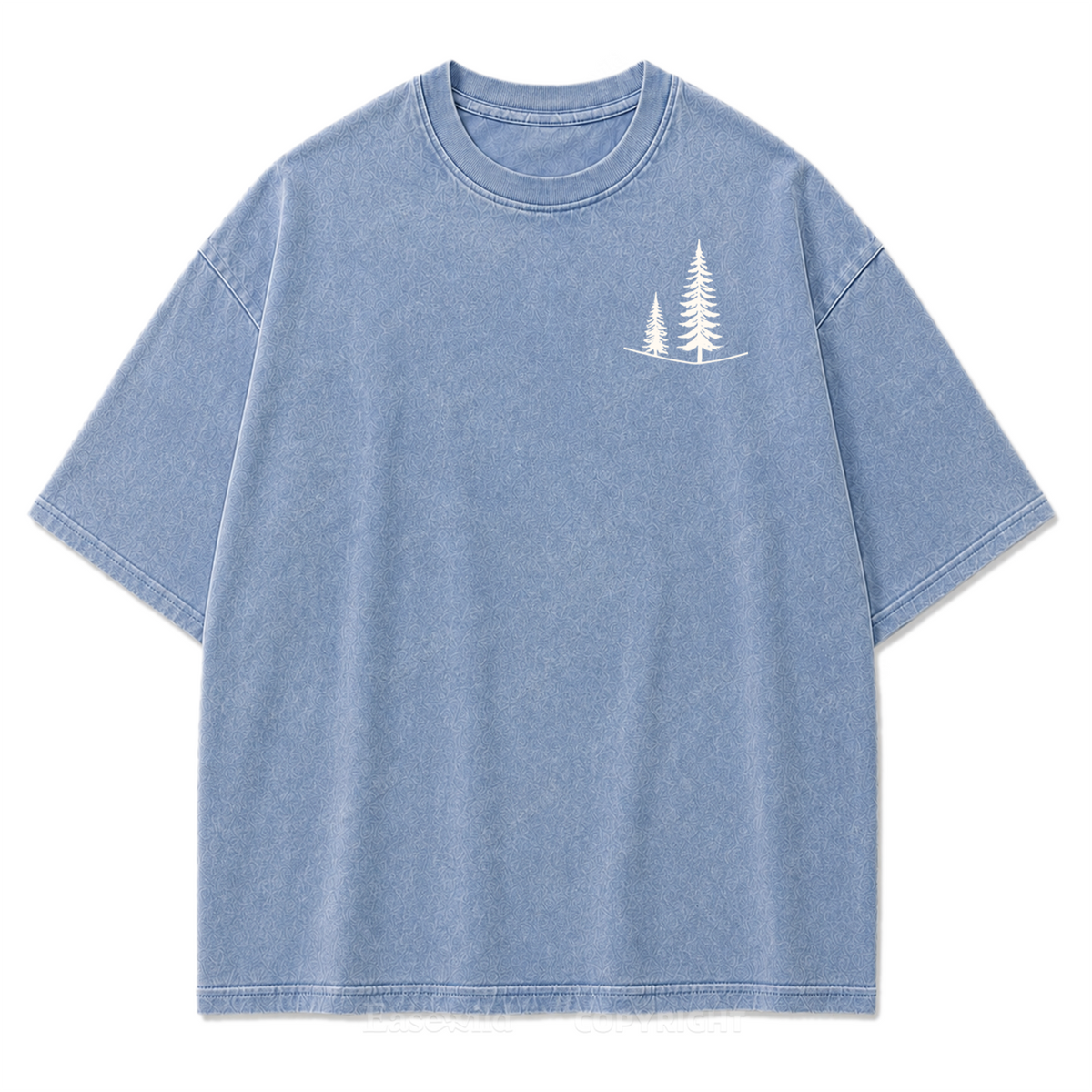 Meet Me in the Pines Washed Print Tee