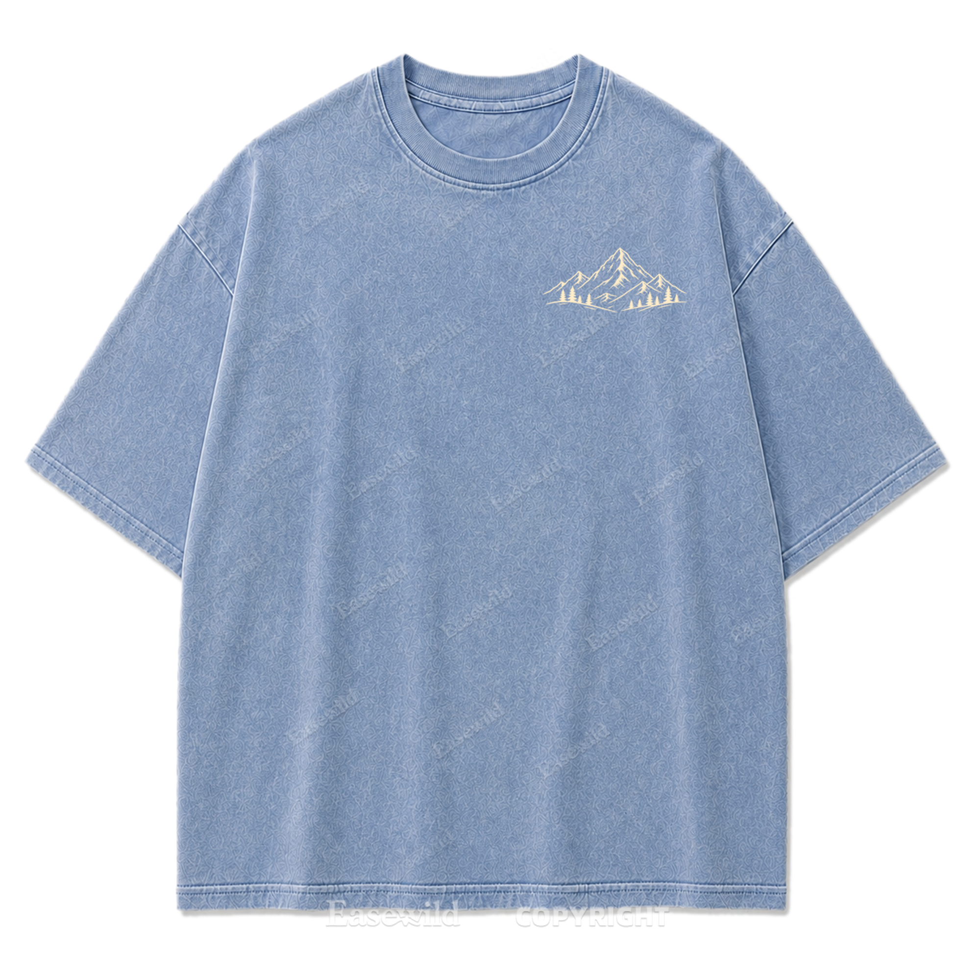 Mountain State of Mind Washed Print Tee