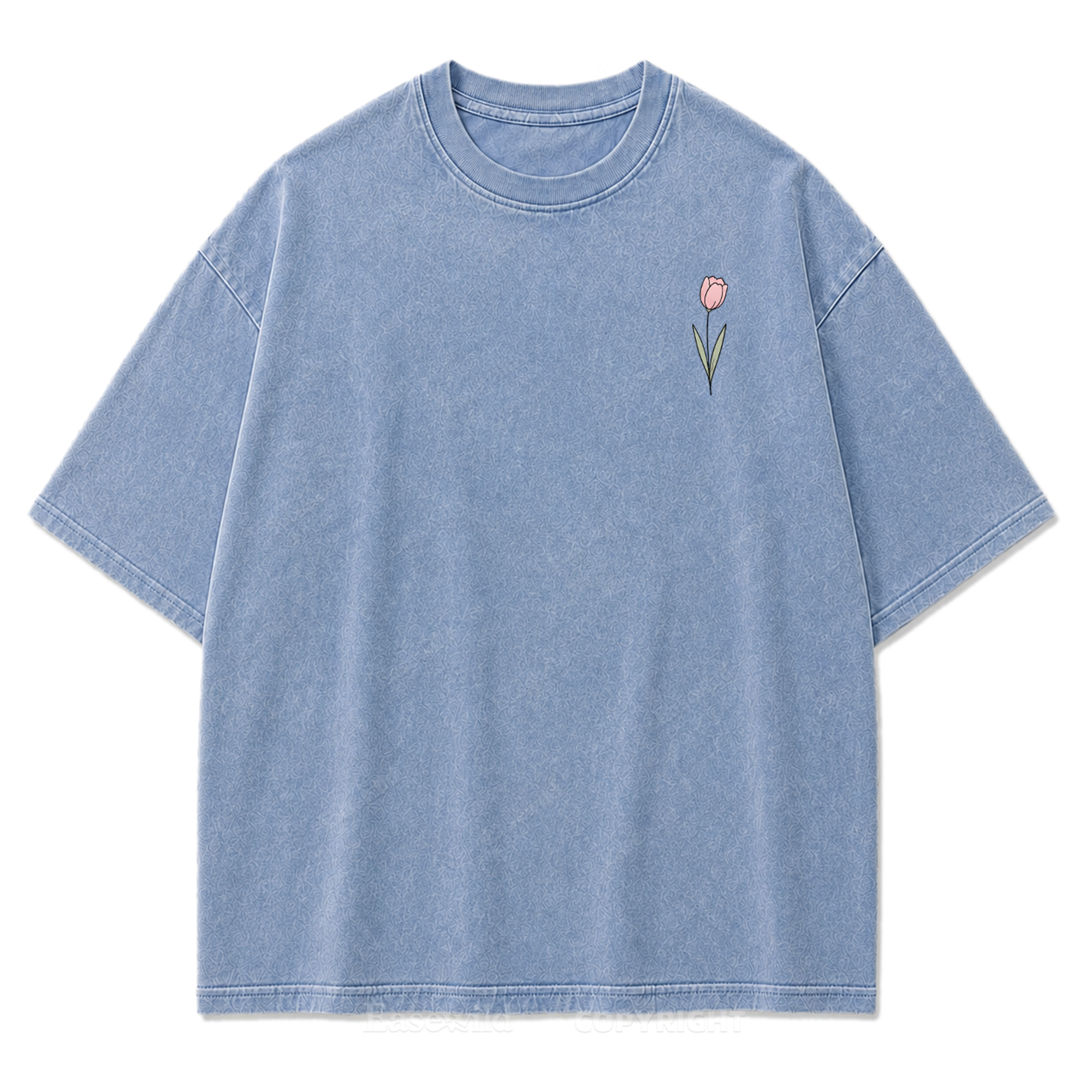 Worte zählen, sprich Freundlichkeit, T-Shirt mit Waschung