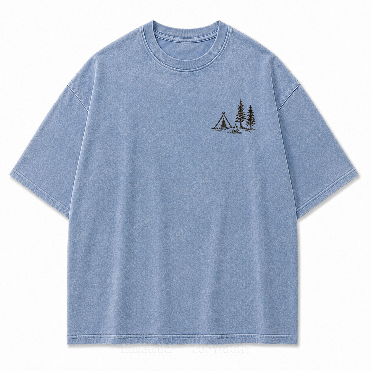 Go Where You Feel Most Alive Outdoor Washed Print Tee