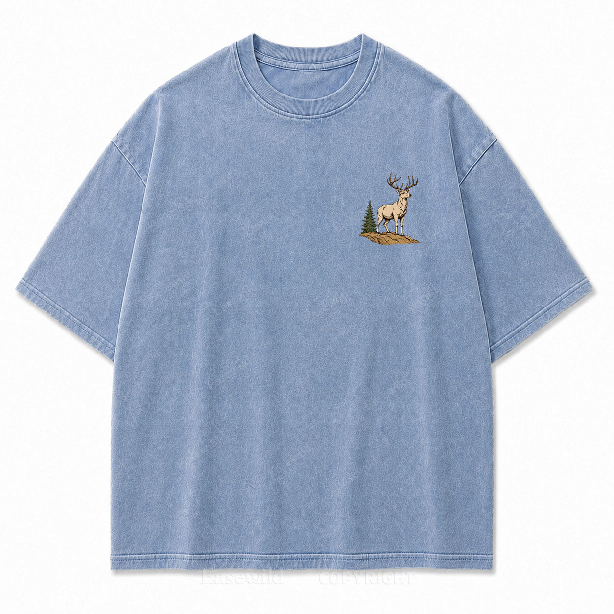 Go Find Your Peak Washed Print Tee