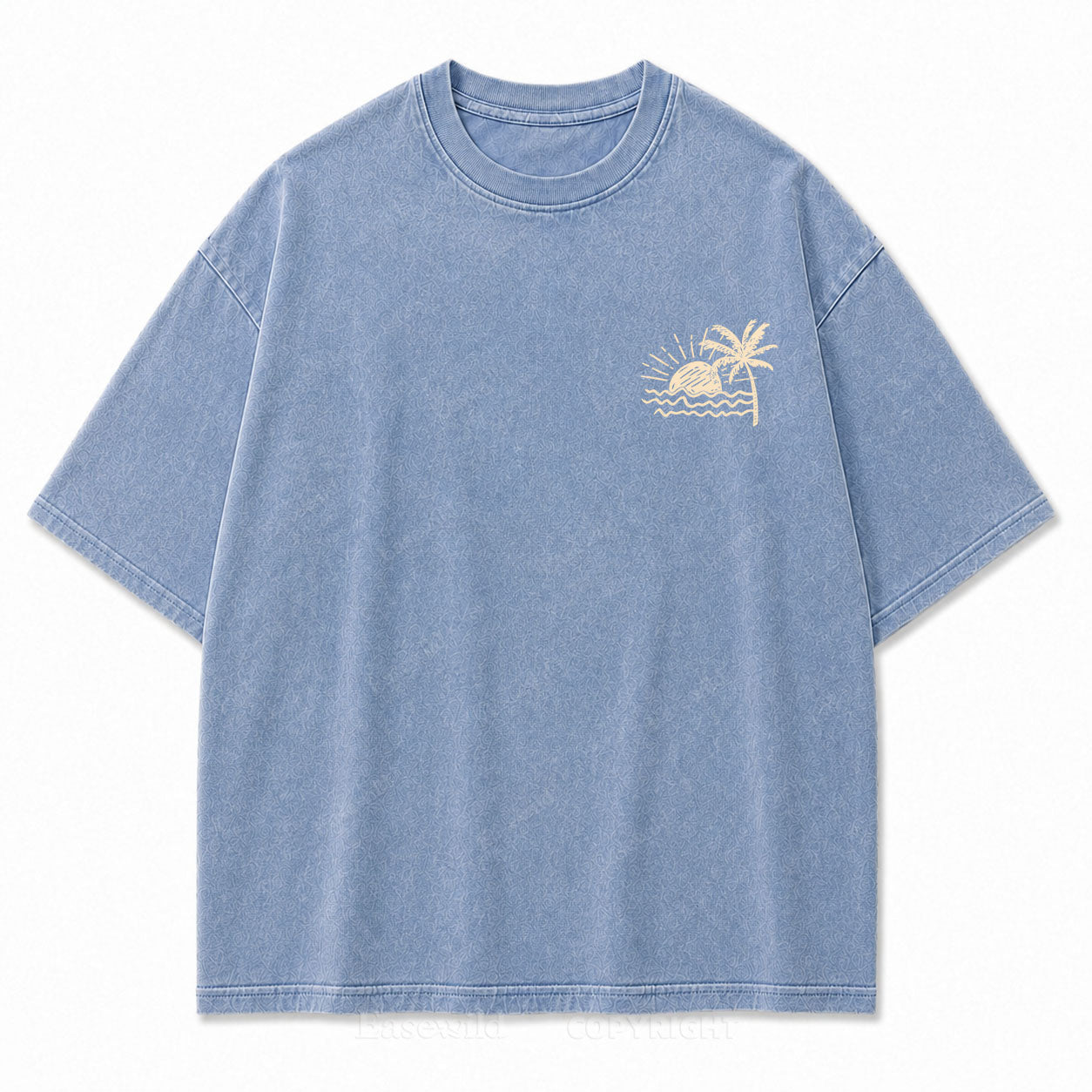 Walk By Faith Not By Sight Washed Graphic Tee