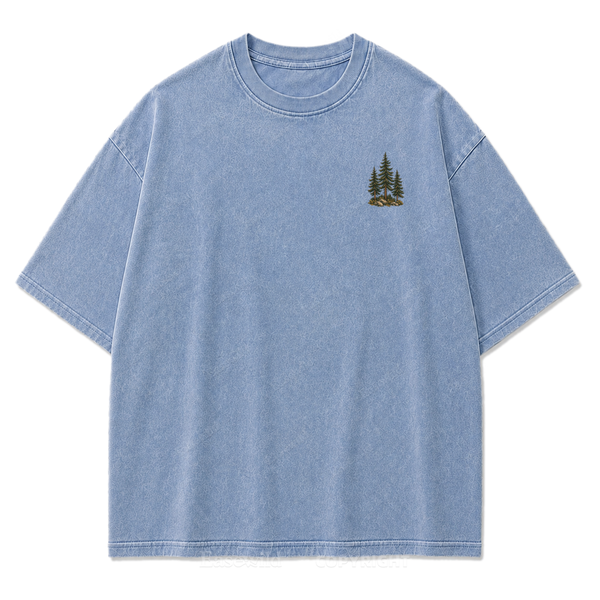 Somewhere Between Wild & Home Washed Print Tee