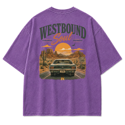 Westbound Soul Washed Print Tee