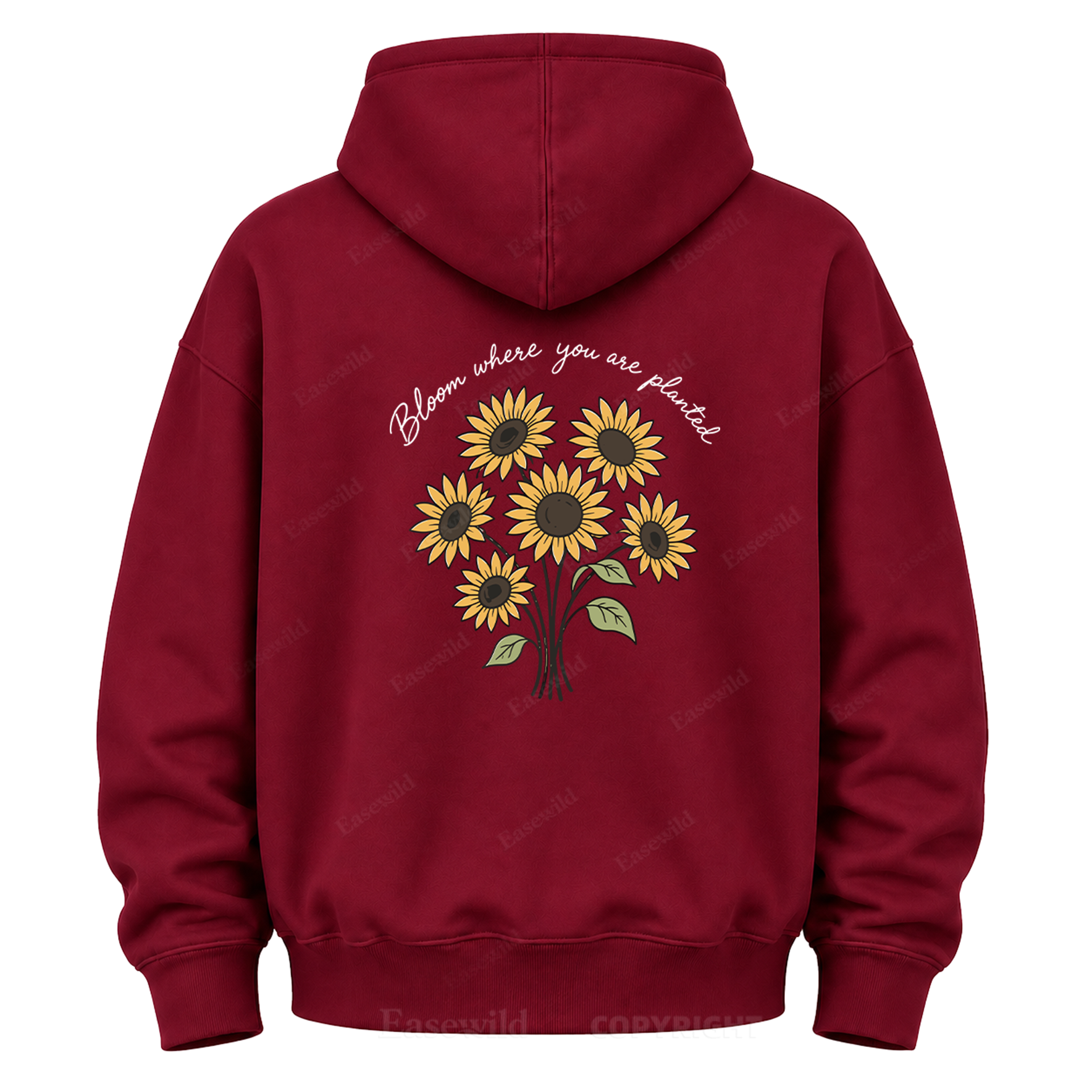Bloom Where You Are Planted Graphic Hoodie