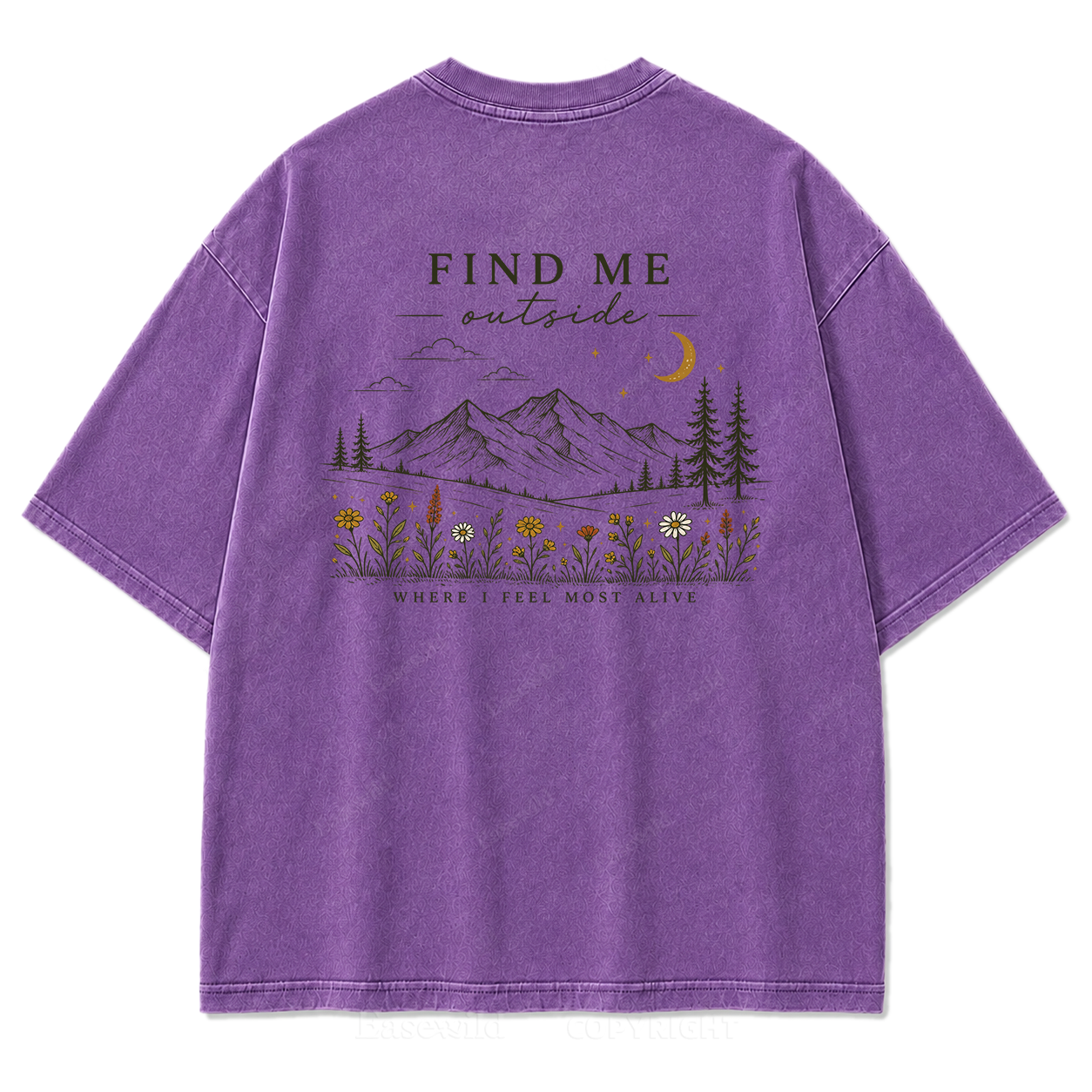 Where I Feel Most Alive Print Tee