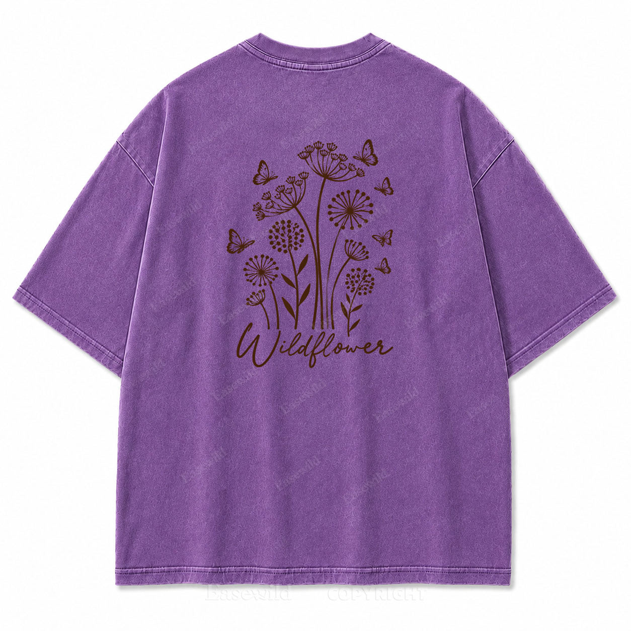 Wildflower Washed Print Tee
