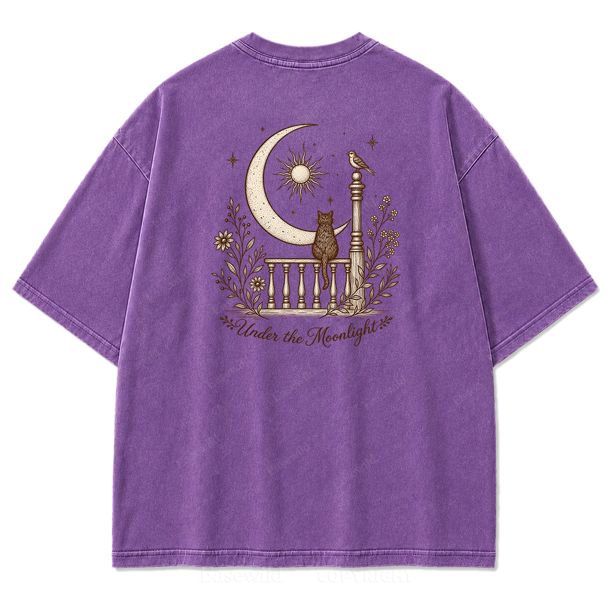 Lunar Reverie Vintage Graphic Print Tee