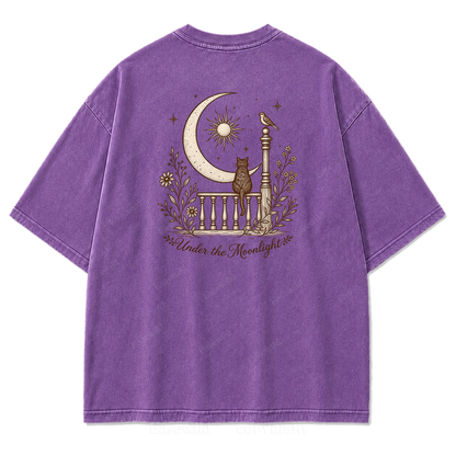 Lunar Reverie Vintage Graphic Print Tee
