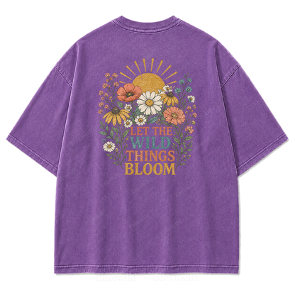 Wild Things Bloom Vintage Wildflower Tee
