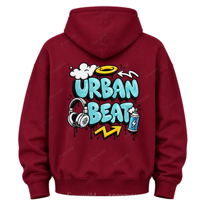 Urban Beat Graphic Hoodie