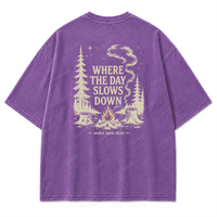 Washed Purple