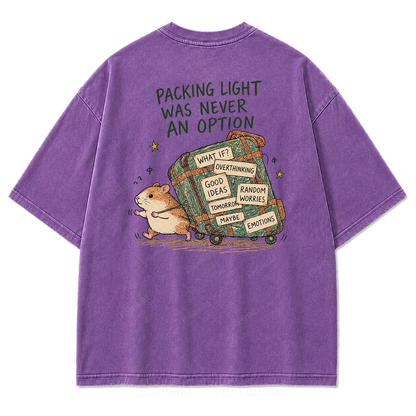 The Suitcase We All Carry Washed Graphic Tee