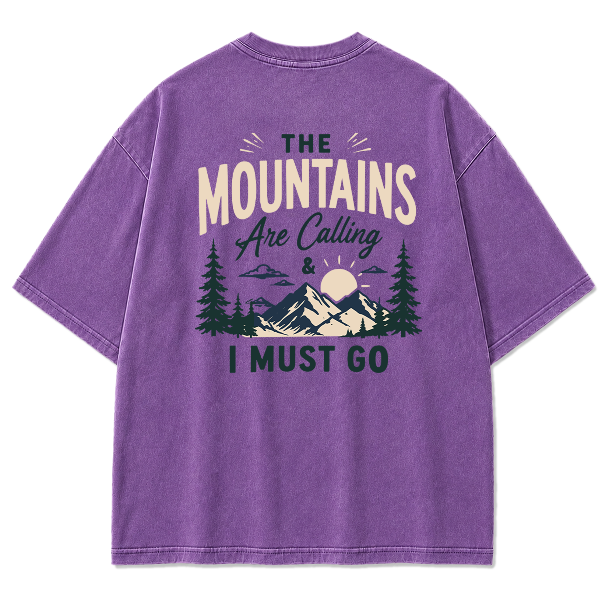 Mountain Escape Adventure T-Shirt mit Waschung