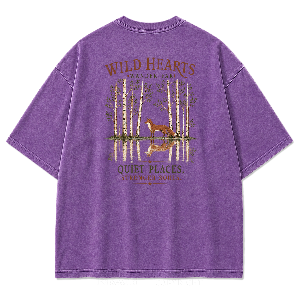 Where the Wild Grows Quiet Print Tee