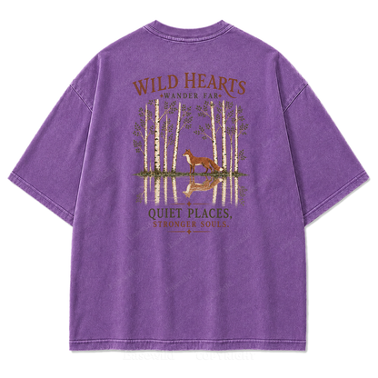 Where the Wild Grows Quiet Print Tee