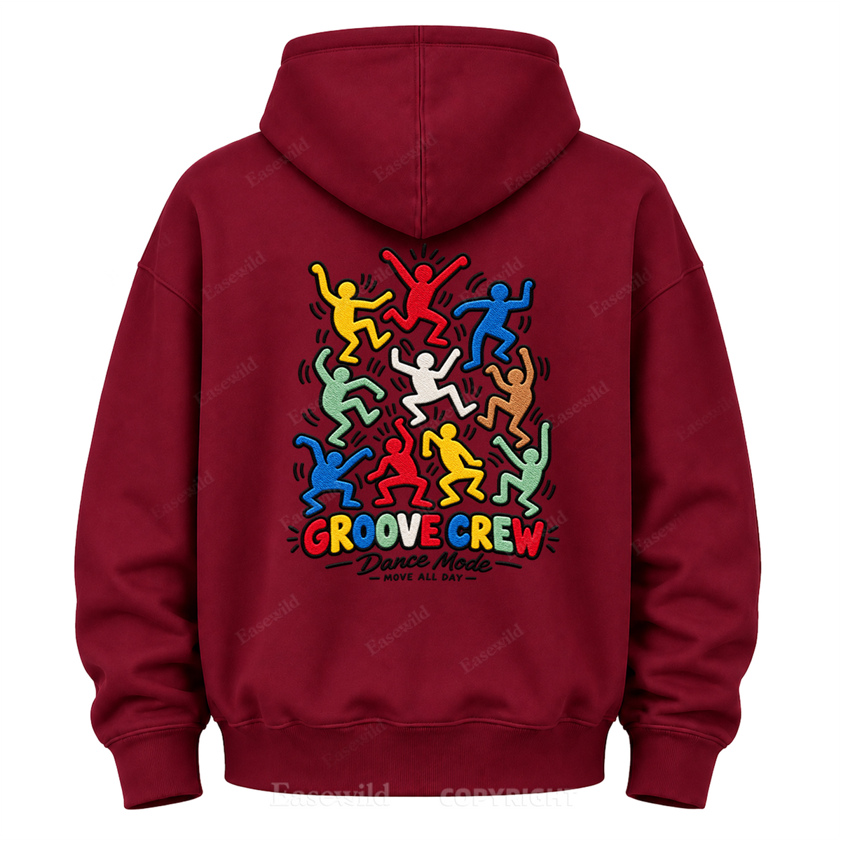 Groove Crew Dance Mode Graphic Hoodie