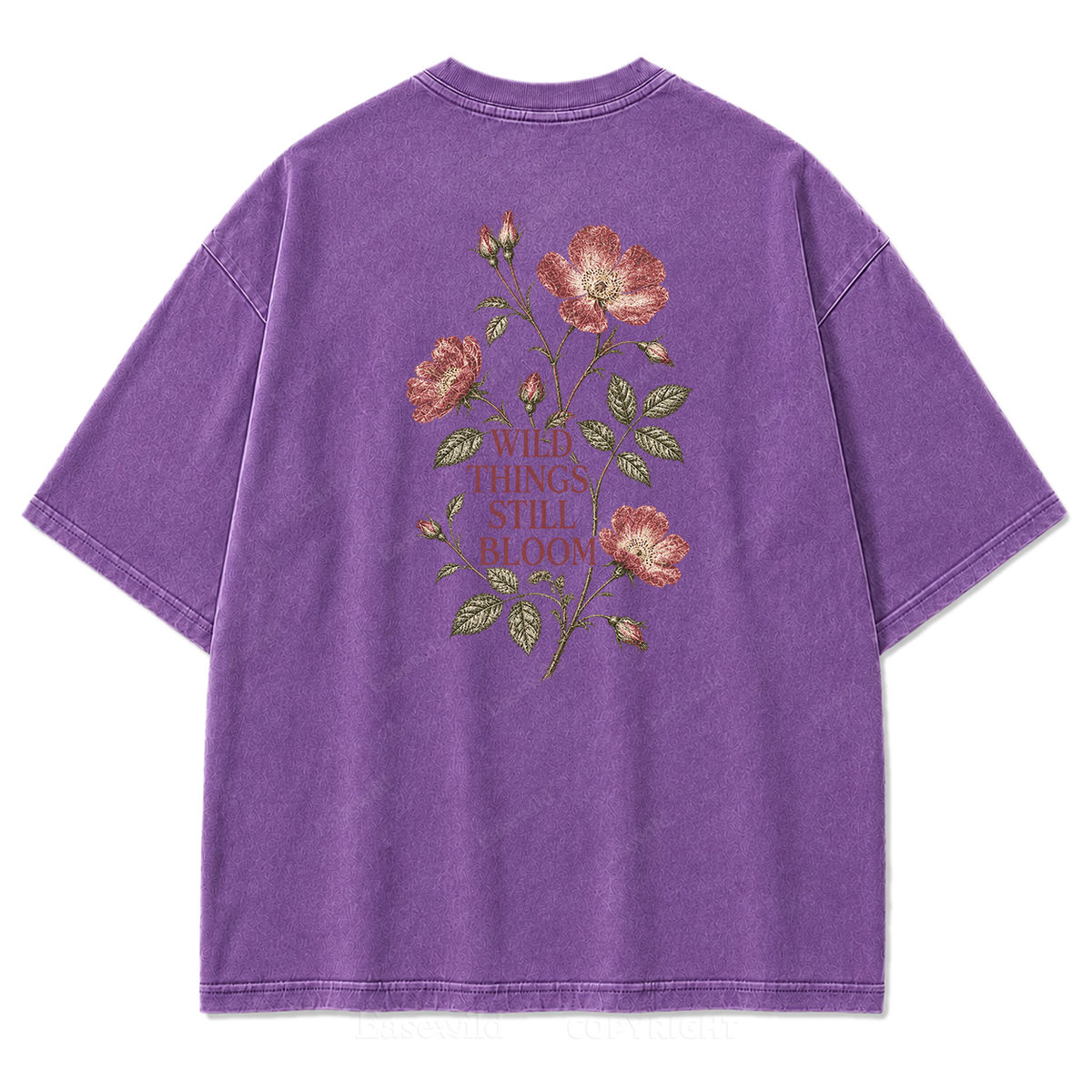 Wild Things Still Bloom Vintage Botanical Tee