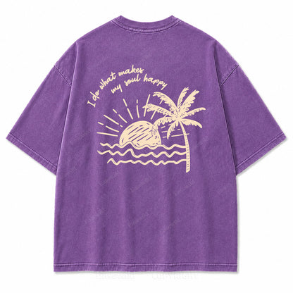Walk By Faith Not By Sight Washed Graphic Tee