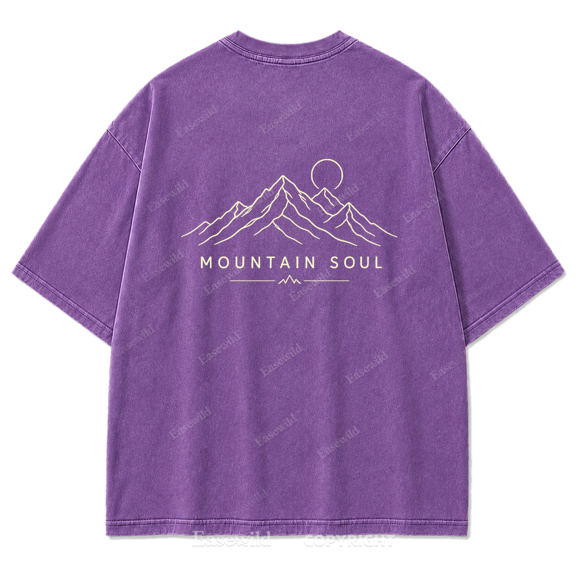 Mountain Soul Minimal Washed Print Tee