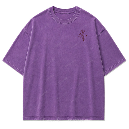 Your Life Is as Good as Your Mindset Washed Print Tee