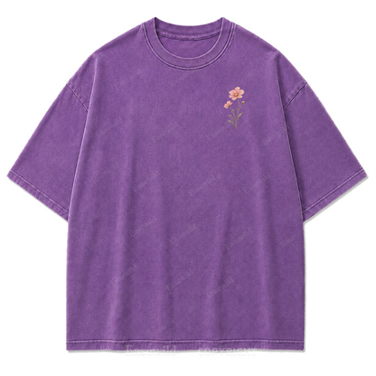 Stay Wild, Stay Soft Washed Print Tee