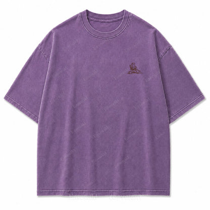 Overstimulated Nature Club Washed Print Tee