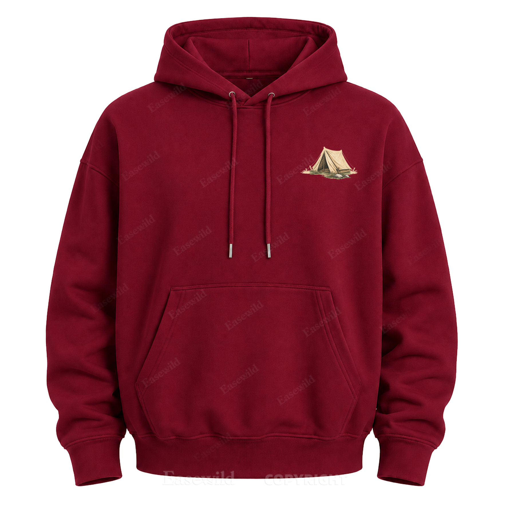 Camp Coffee Mornings Washed Graphic Hoodie