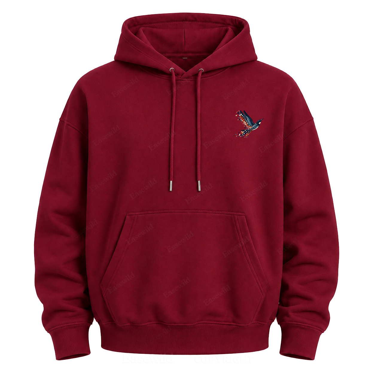 Pixel to Peaks  Graphic Hoodie