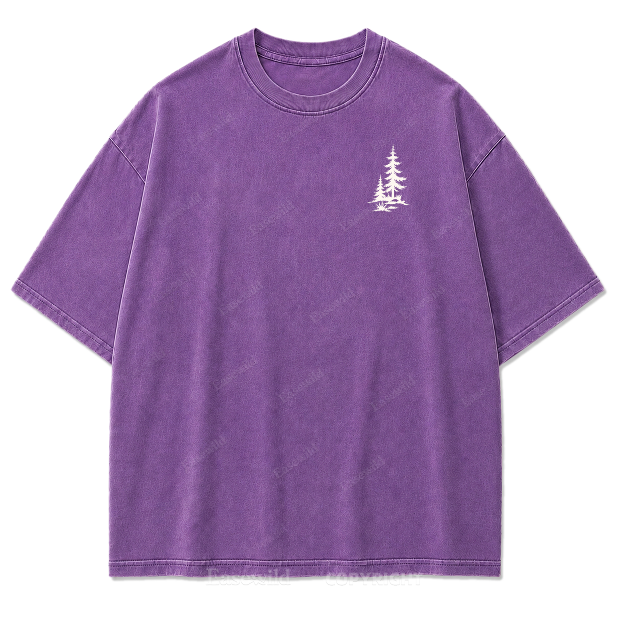 Go Somewhere Quiet Washed Print Tee