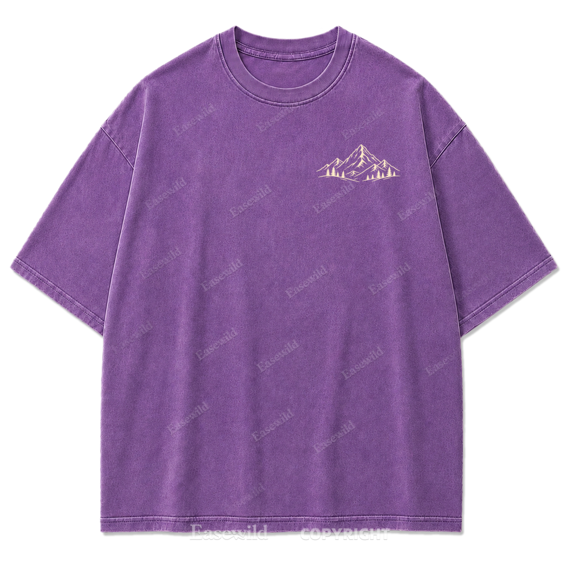 Mountain State of Mind Washed Print Tee