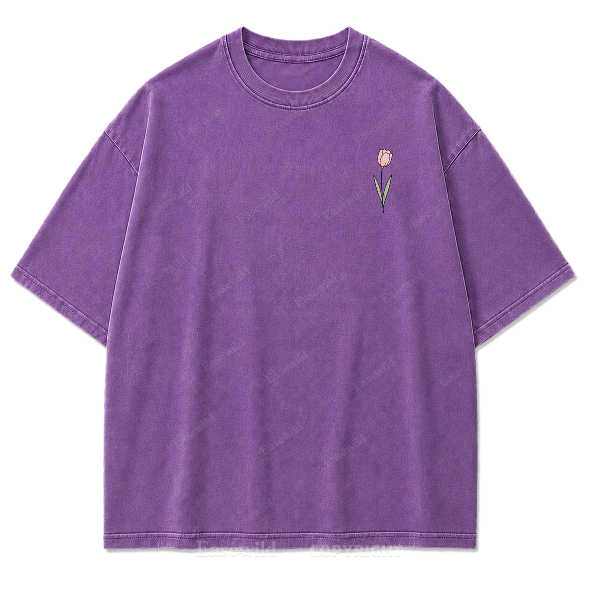 Worte zählen, sprich Freundlichkeit, T-Shirt mit Waschung