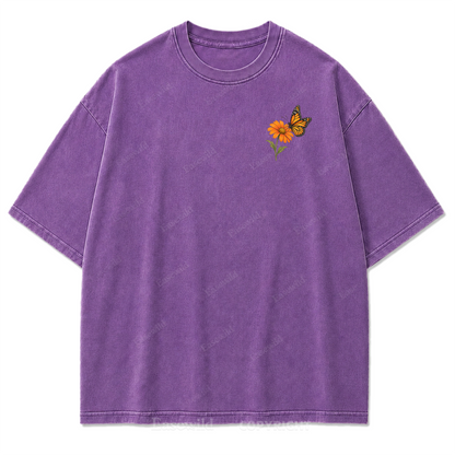 Do Things That Make You Feel Alive Washed Print Tee