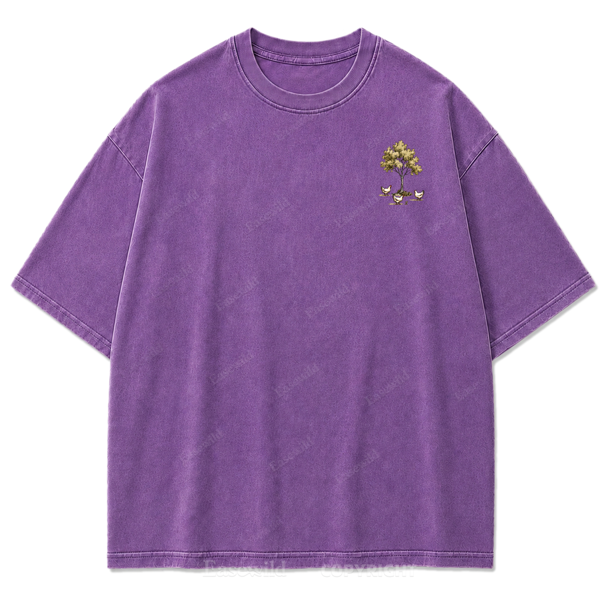 There Was No Way But God Made a Way Washed Print Tee
