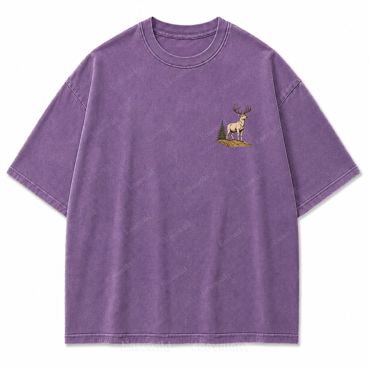 Go Find Your Peak Washed Print Tee