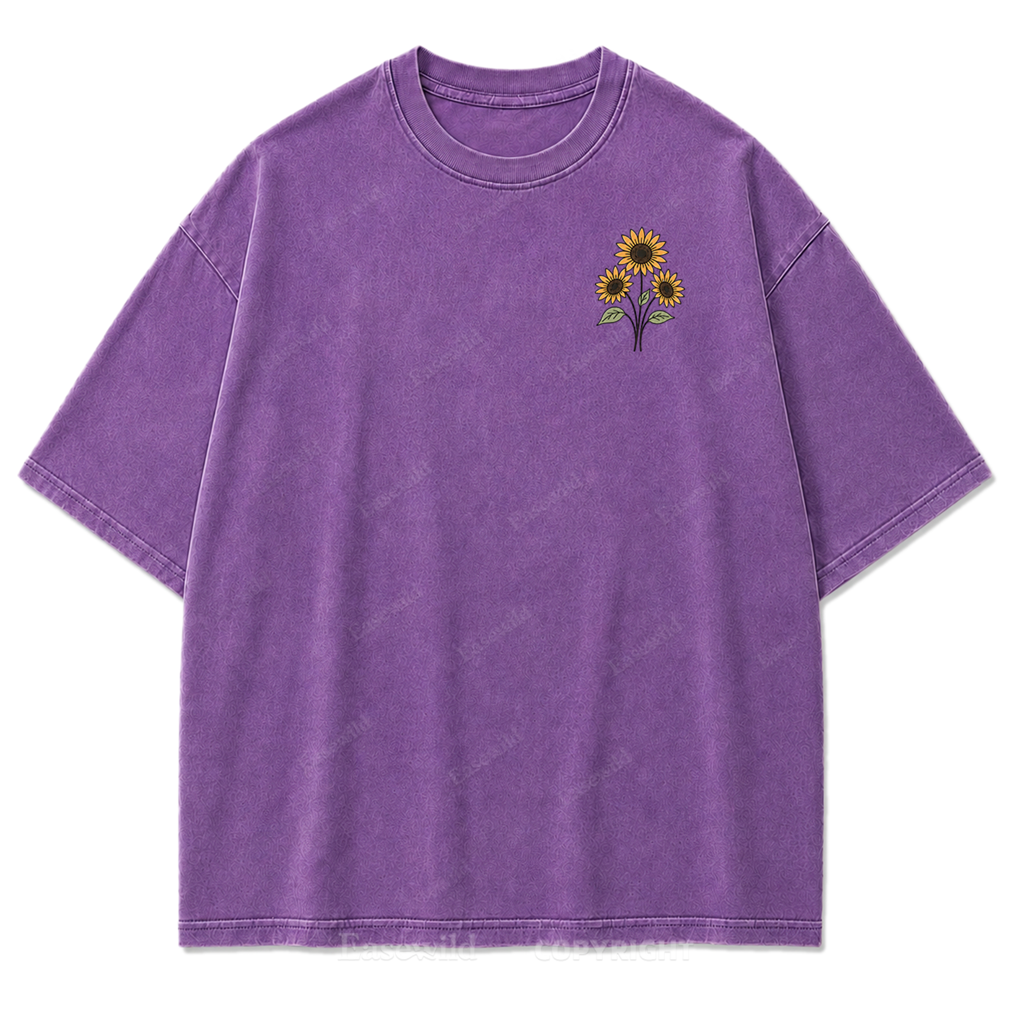 Bloom Where You Are Planted Washed Print Tee