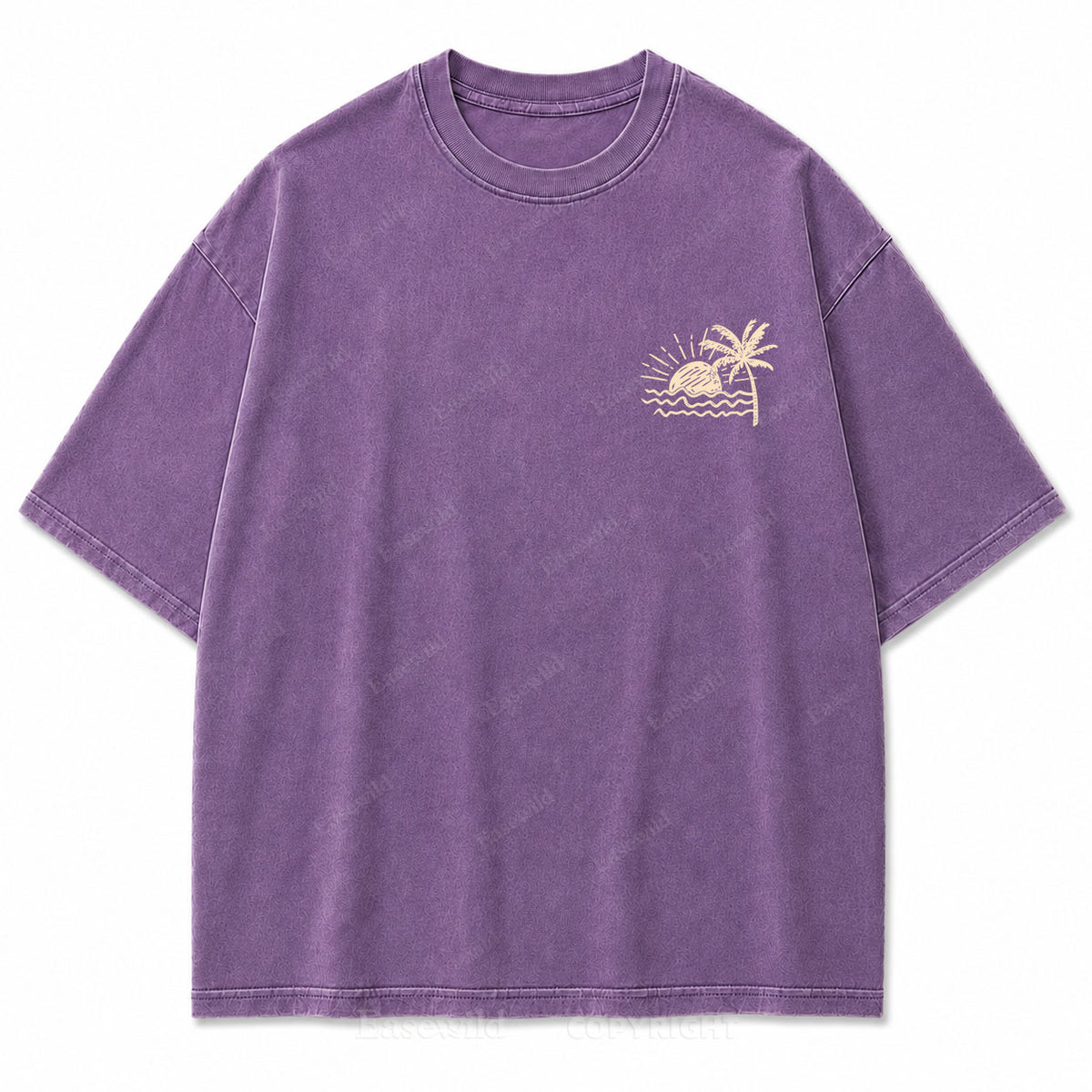 Walk By Faith Not By Sight Washed Graphic Tee
