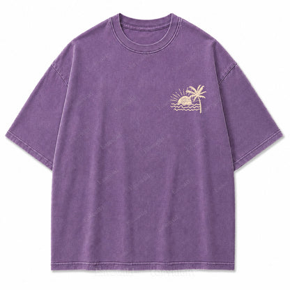 Walk By Faith Not By Sight Washed Graphic Tee