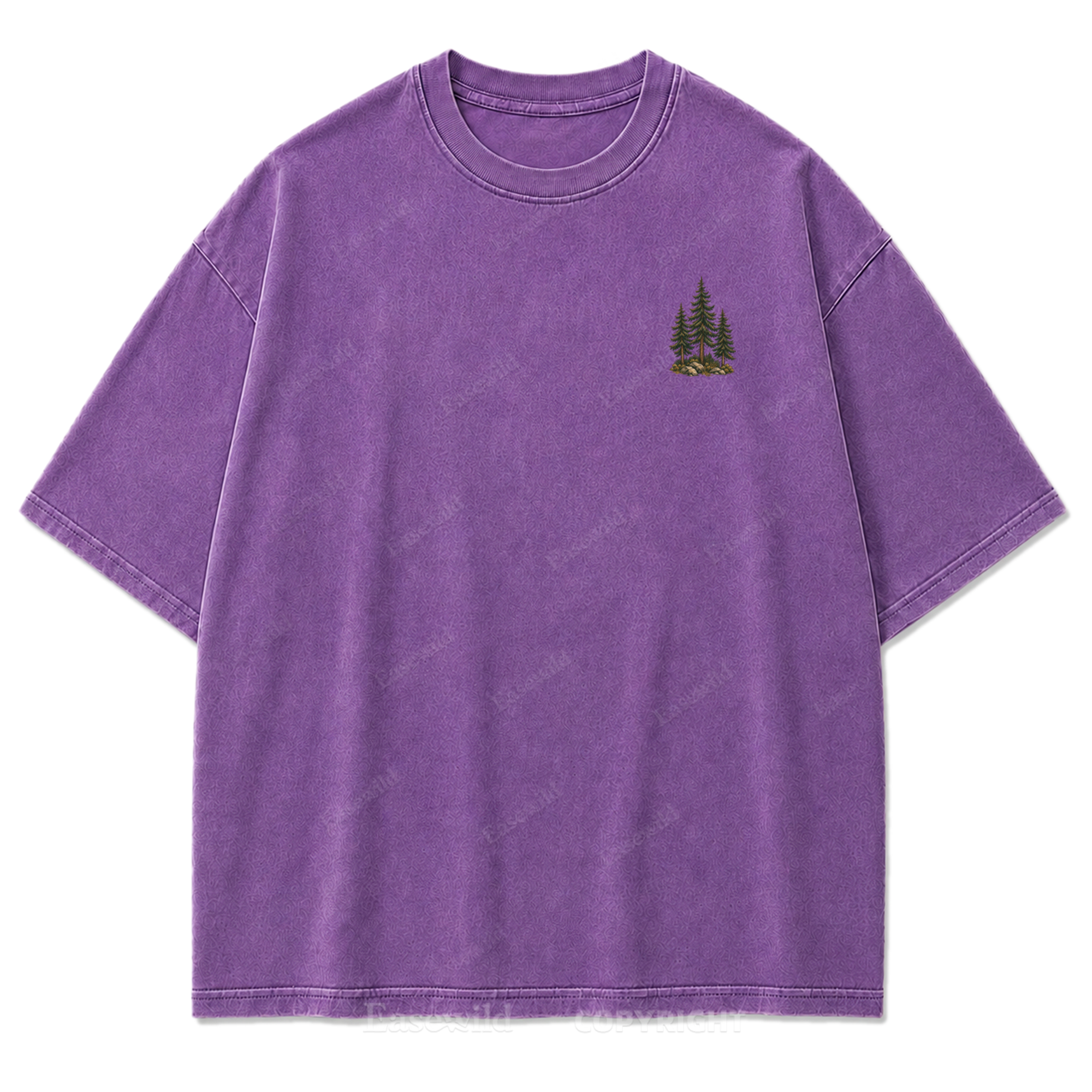 Somewhere Between Wild & Home Washed Print Tee