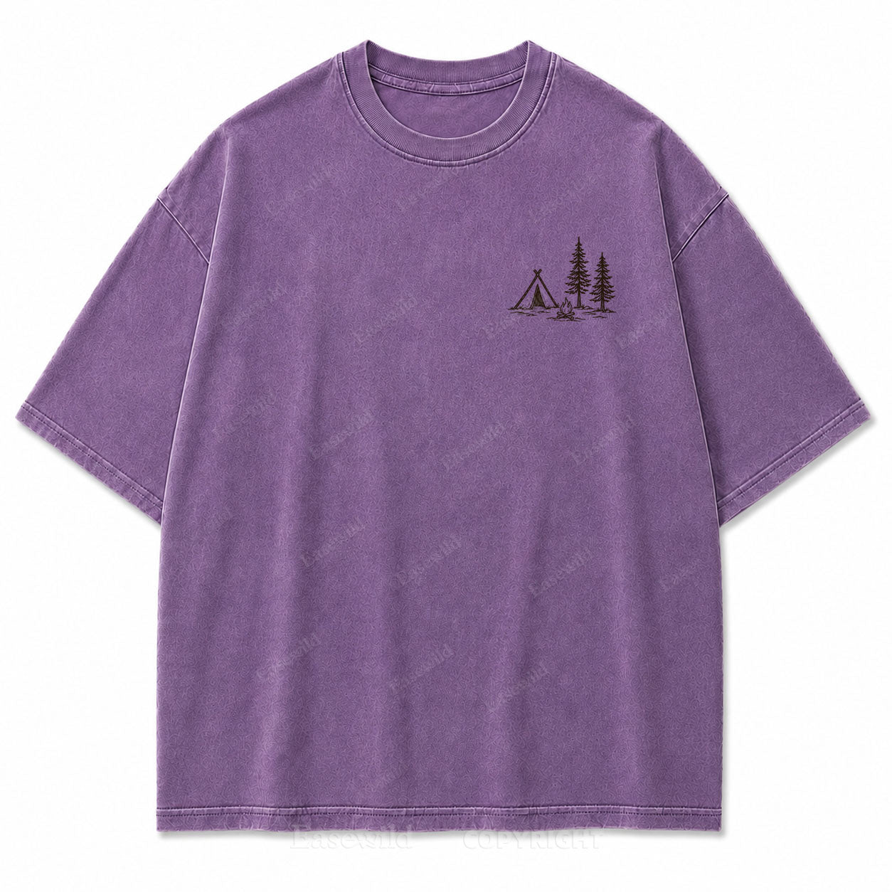 Go Where You Feel Most Alive Outdoor Washed Print Tee