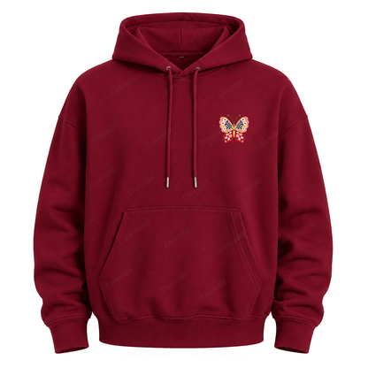 Be Kind to All Kinds Butterfly Graphic Hoodie