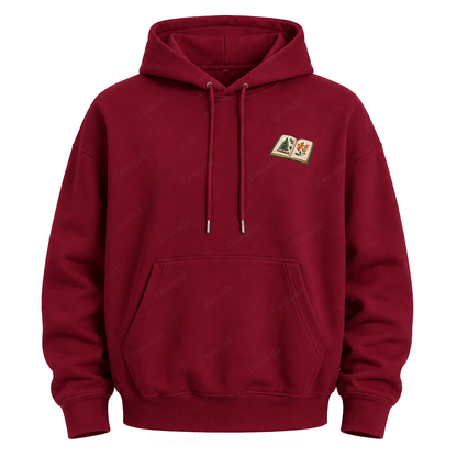 Where the Quiet Finds Me Cabin Graphic Hoodie