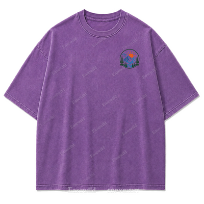 Mountain Escape Adventure T-Shirt mit Waschung