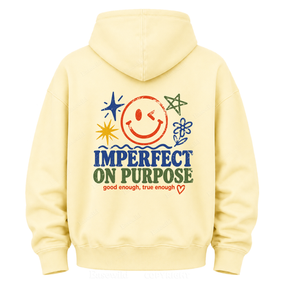 Imperfect On Purpose Graphic Hoodie