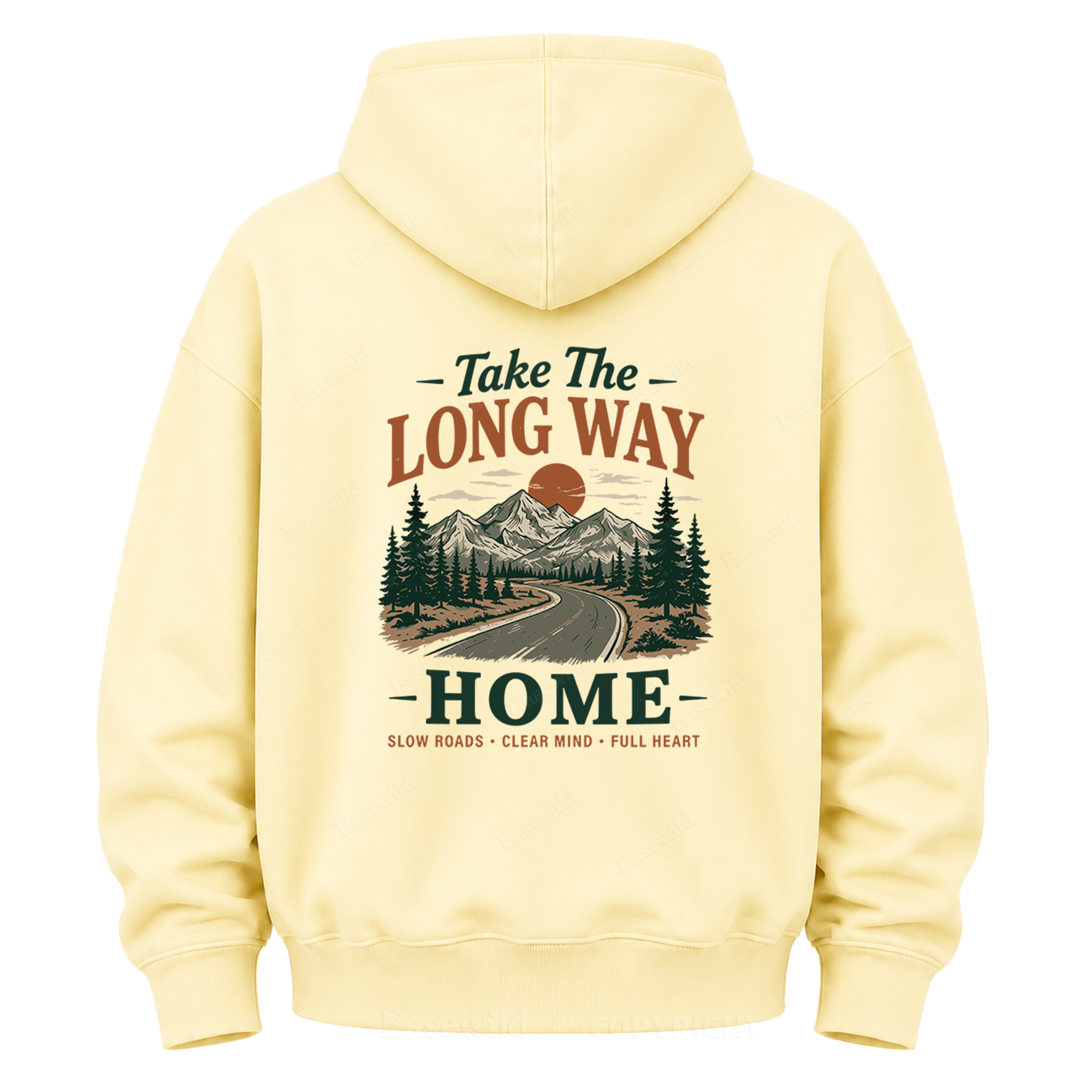 Take the Long Way Home Graphic Hoodie