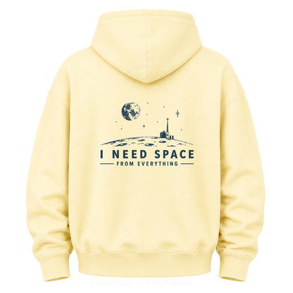 Moon Base Graphic Hoodie