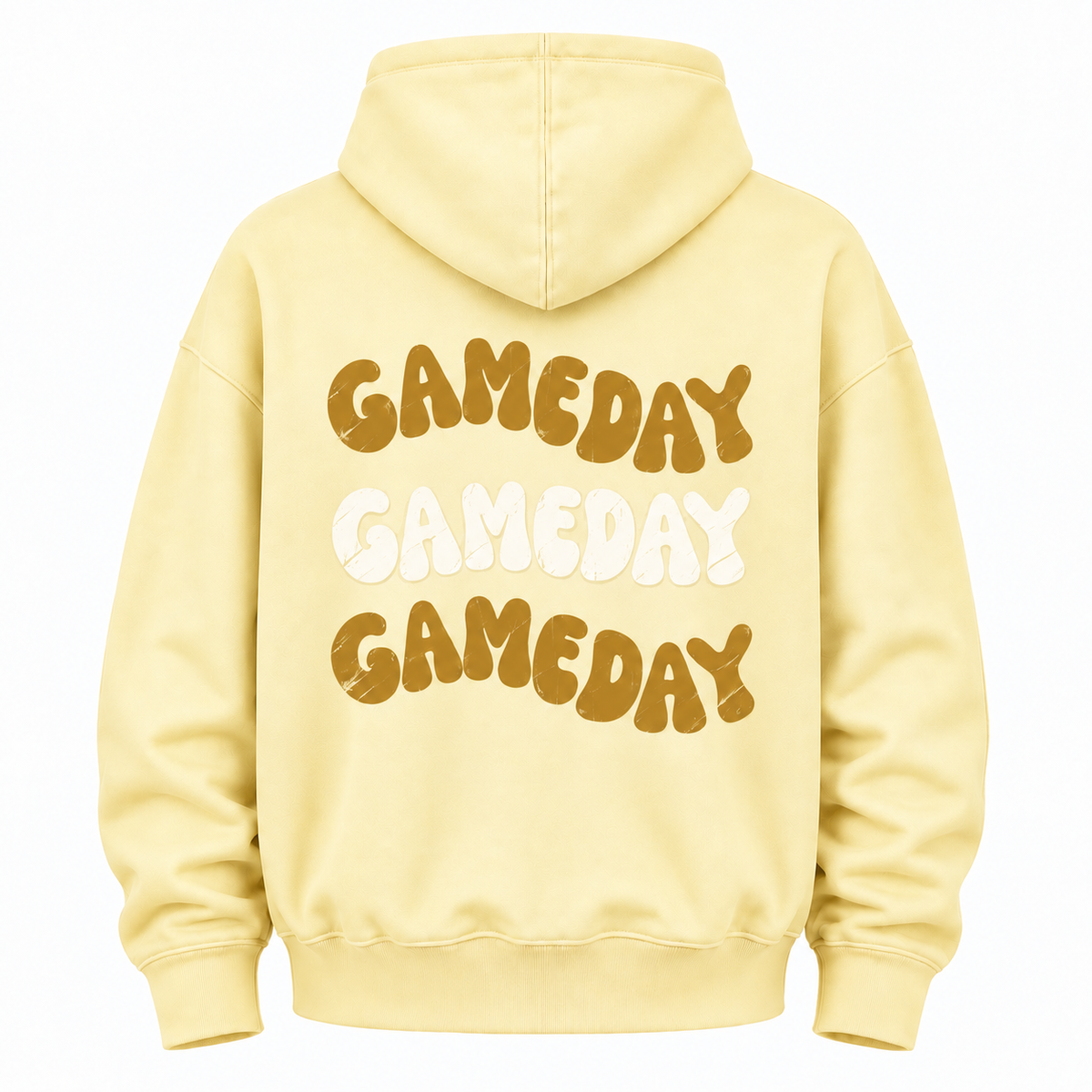 Game Day Baseball Stitch Graphic Hoodie
