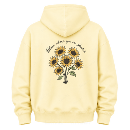 Bloom Where You Are Planted Graphic Hoodie